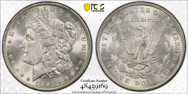 1897 $1 MS66