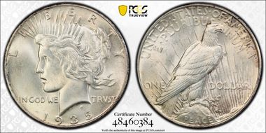 1935 $1 MS65