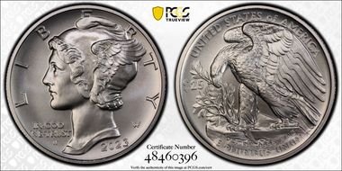 2023-W $25 Palladium First Strike SP70