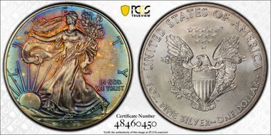 2012 $1 Silver Eagle MS64