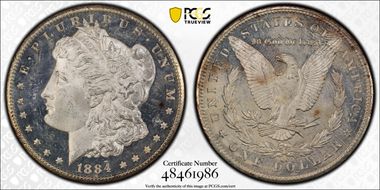 1884-CC $1 MS64PL