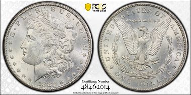 1882-CC $1 MS62