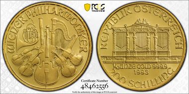 1993 200 Sch Vienna Philharmonic MS69