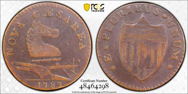 1787 NJ 1/2P Disappearing Knobs, Maris 28-L F15BN