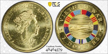 2023-C $2 Vietnam War Colorized MS68