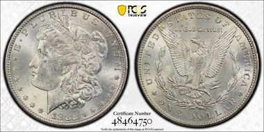 1882-CC $1 MS63