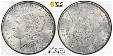 1883 $1 MS65