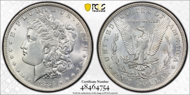 1883-O $1 MS63