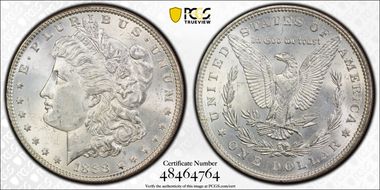 1888 $1 MS63