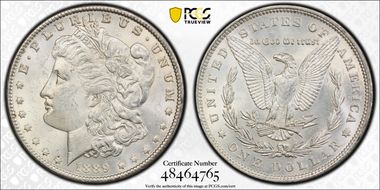 1889 $1 MS62