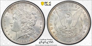 1896 $1 MS63