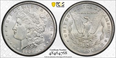 1900 $1 MS61