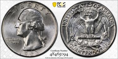 1963 25C DDO, FS-101 MS65