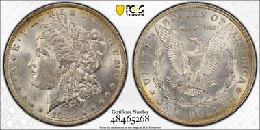 1883-O $1 MS61