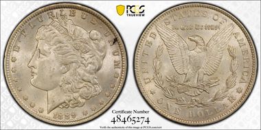 1889 $1 MS63