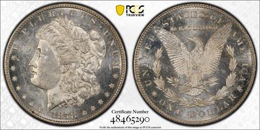 1878-S $1 MS62