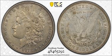 1878 7/8TF $1 Strong, VAM 38, 7/5 N1