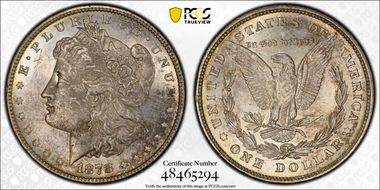 1878 8TF $1 MS61