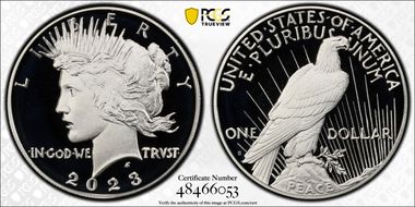 2023-S $1 Peace Dollar PR69DCAM