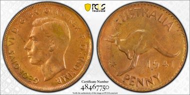 1941 K.G (p)  1D MS64RB