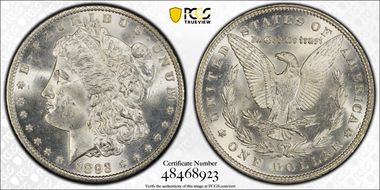 1893 $1 MS64