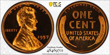 1957 1C PR66RD