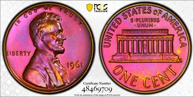 1961 1C PR67RB
