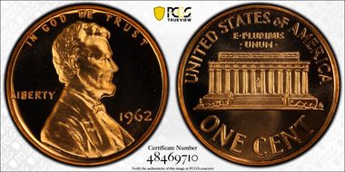 1962 1C PR68CAM