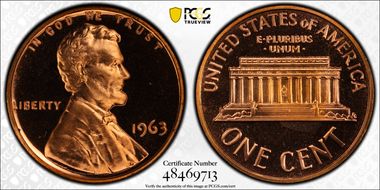 1963 1C PR66RD