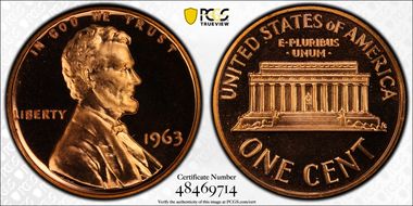 1963 1C PR67RD