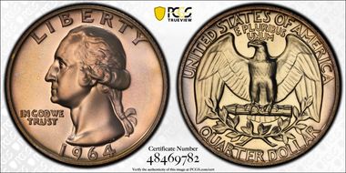 1964 25C PR66