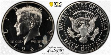 1964 50C Accented Hair PR65