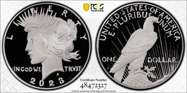2023-S $1 Peace Dollar First Strike PR69DCAM