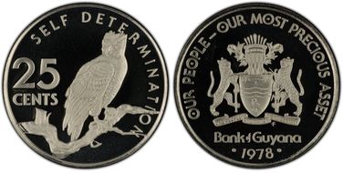 1978 25C Self Determination MS69