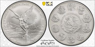 2022-Mo Onza Libertad Ag MS70