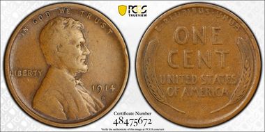 1914-D 1C F15BN