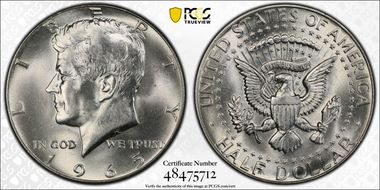 1965 50C MS66