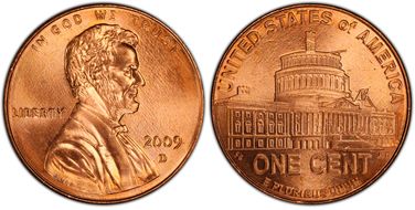 2009-D 1C Lincoln-Presidency MS66RD