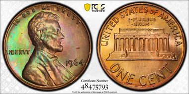 1964 1C MS64BN
