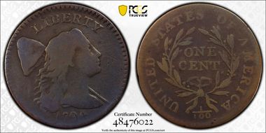 1794 1C Head of 1794 G6BN