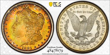 1881-S $1 MS64