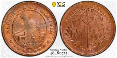 1942 50C KM-182a.1 MS65RB