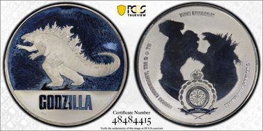 2021 $2 Godzilla Godzilla vs. Kong MS66