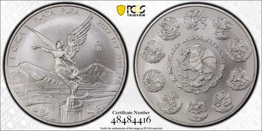 2022-Mo Onza Libertad Ag First Strike MS68