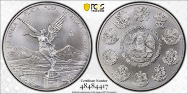 2022-Mo Onza Libertad Ag First Strike MS69