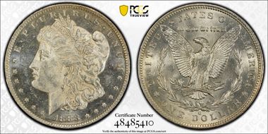 1883-O $1 MS61