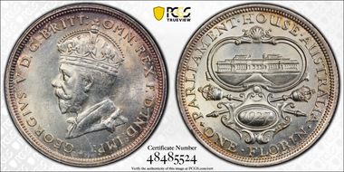 1927(m) Florin Canberra  KM-31 MS64