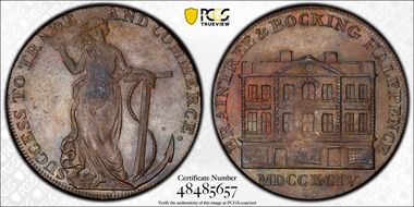 1794 Tk 1/2D DH-3 Essex, Braintree MS62BN