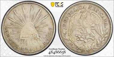 1908-Mo AM Peso KM-409.2 XF45