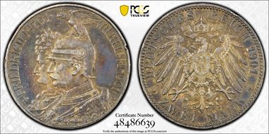 1901 2 Mk 200 Years J-105 AU55